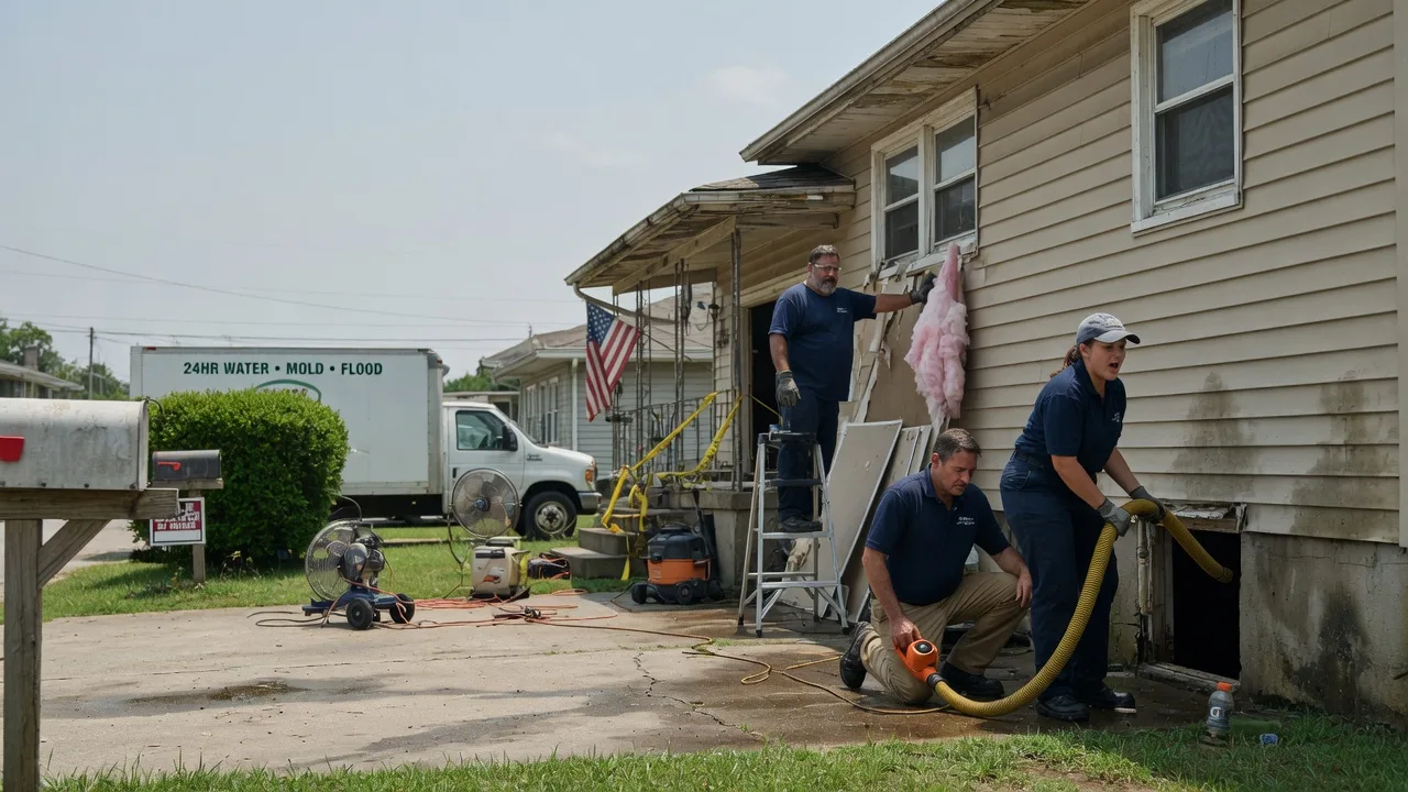 Water Damage Repair in Chico, TX near me